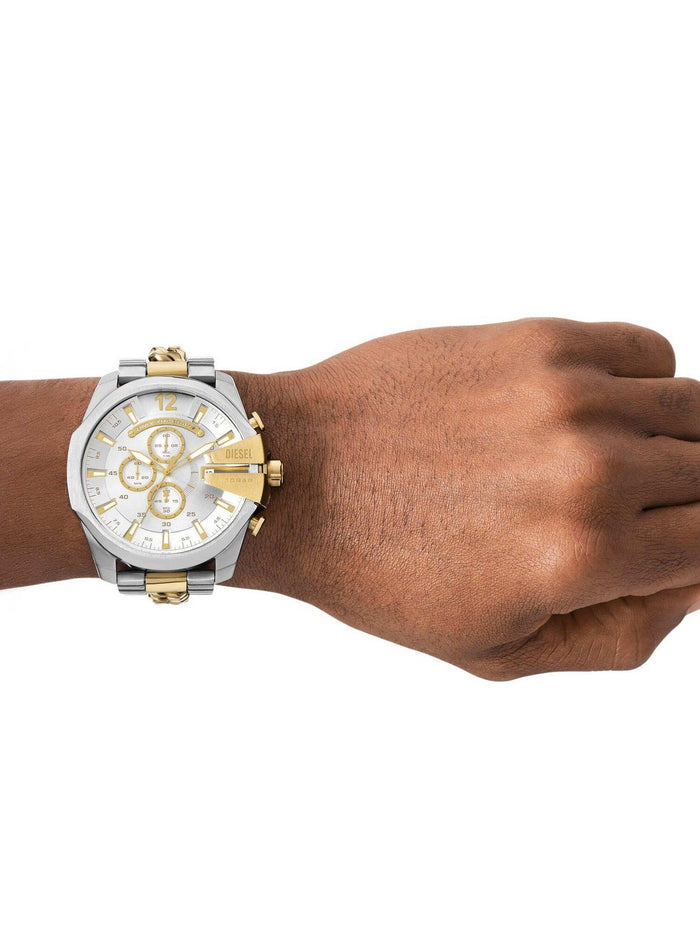 Diesel Quartz Multicolour Dial Chronograph Stainless Steel Men's Watch, DZ4672