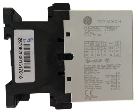 GE EC32A300B 32 AMP contactor