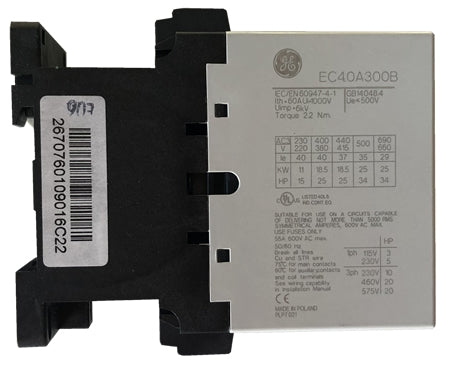 GE EC40A300B208 40 AMP contactor