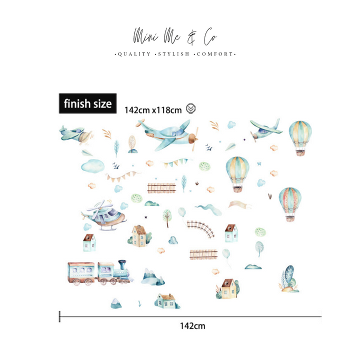 Fabric Dream Big Wall Stickers