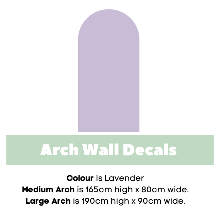 Fabric Wall Arch Decals