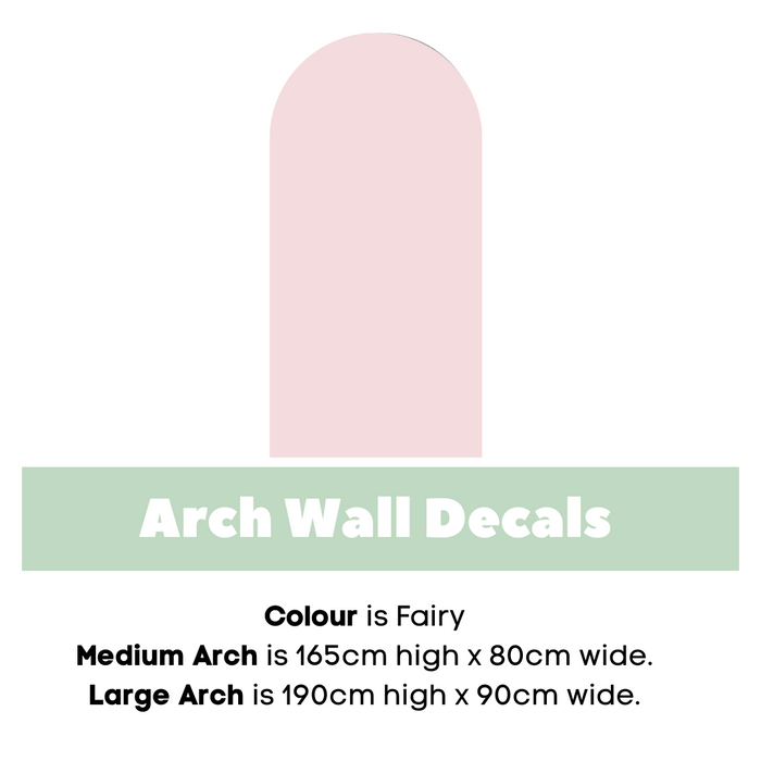 Fabric Wall Arch Decals