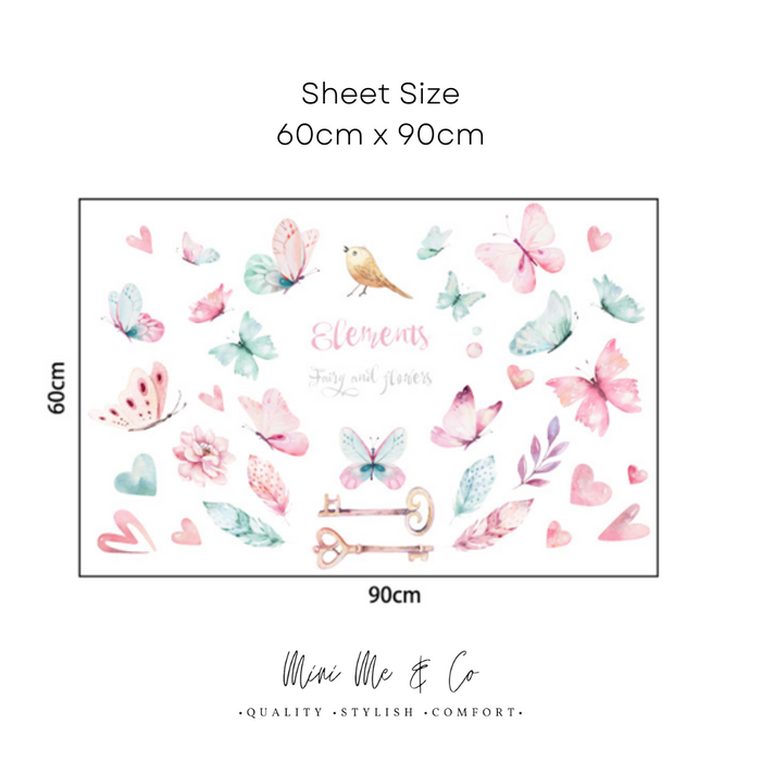 Safe, non-toxic wall stickers for nurseries and playrooms