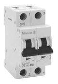 Moeller FAZ two pole 13 AMP circuit breaker