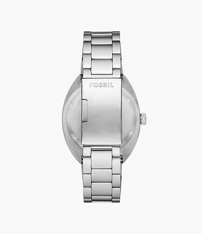 Fossil Breaker Three-Hand Date Stainless Steel Men's Watch, FS6066