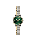 Fossil Carlie Three-Hand Two-Tone Stainless Steel Women's Watch, ES5439