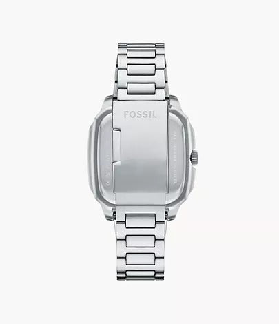 Fossil Crosby Three-Hand Date Stainless Steel Men's Watch, FS6121