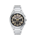 Fossil Everett Chronograph Stainless Steel Men's Watch, FS6128