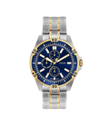 Fossil Garrett Multifunction Two-Tone Stainless Steel Men's Watch, FS6146