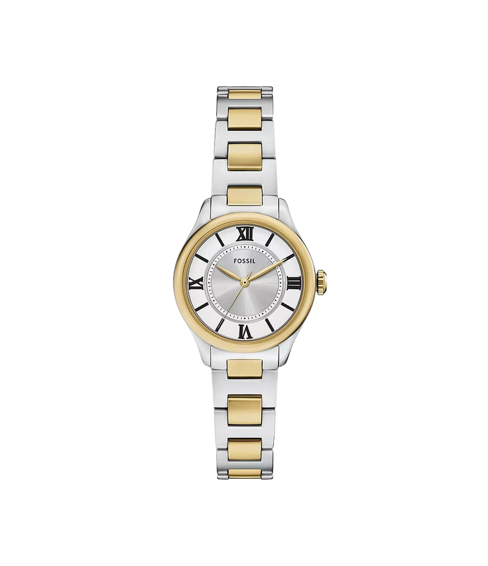 Fossil Gilmore Three-Hand Two-Tone Stainless Steel Women's Watch, ES5422