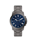 Fossil Grant Chronograph Gunmetal Stainless Steel Men's Watch, FS6133