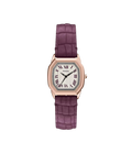 Fossil Harlow Three-Hand Burgundy Croco Leather Women's Watch, ES5428