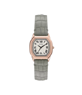 Fossil Harlow Three-Hand Grey Croco Leather Women's Watch, ES5435