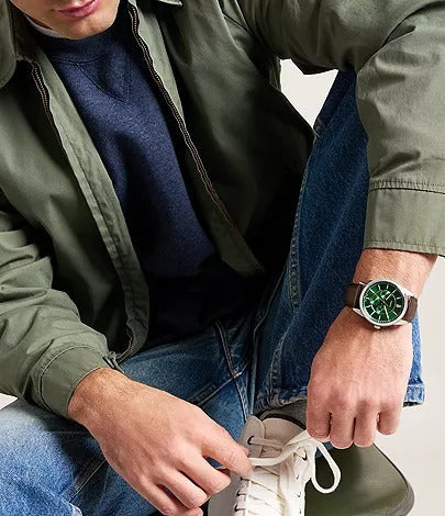 Fossil Pearson Multifunction Brown Leather Women's Watch, FS6137