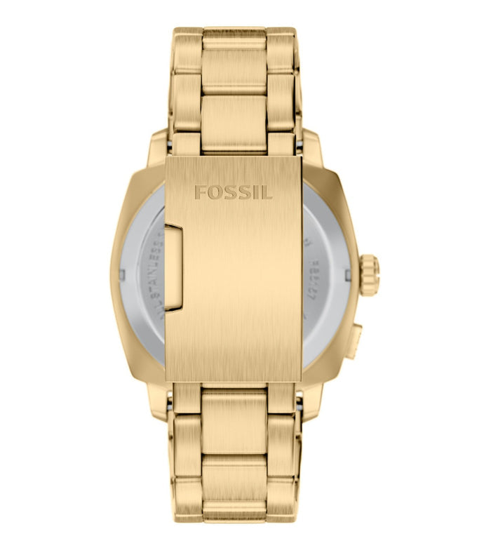 Fossil Quartz Black Dial Analog-Digital Stainless Steel Men's Watch, FS6157