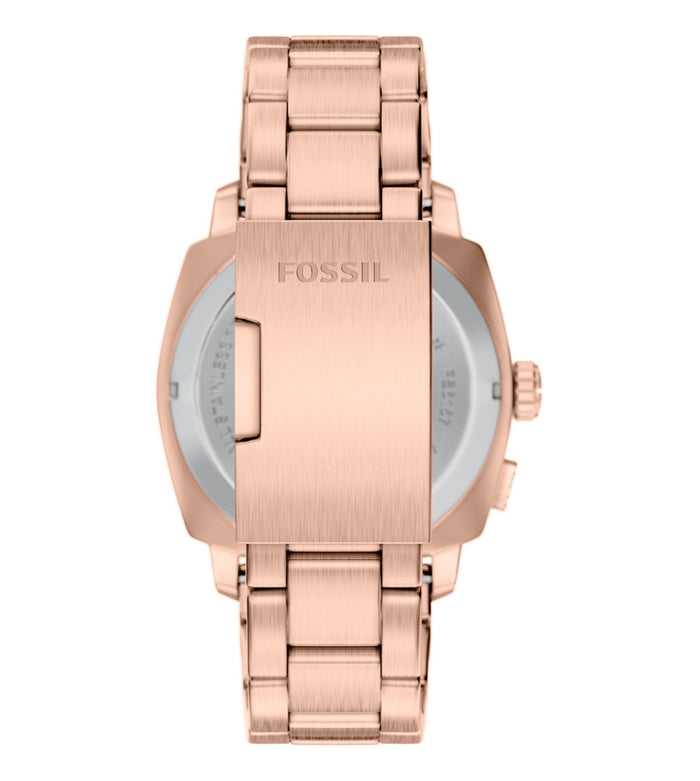 Fossil Quartz Black Dial Analog-Digital Stainless Steel Men's Watch, FS6158