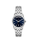 Fossil Quartz Blue Dial Analog Stainless Steel Women's Watch, ES5457