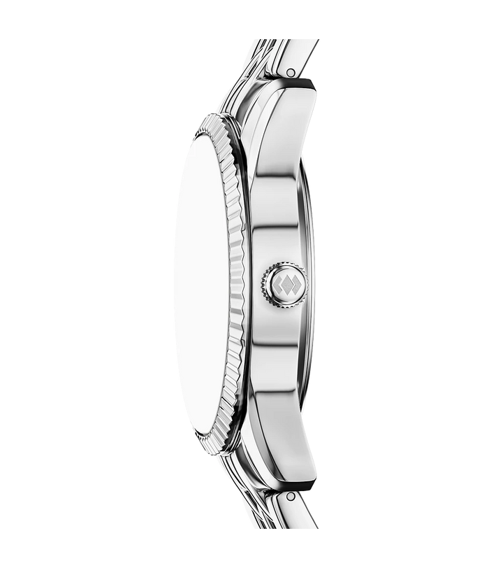 Fossil Quartz Blue Dial Analog Stainless Steel Women's Watch, ES5457