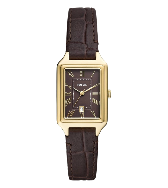 Fossil Quartz Brown Dial Analog Leather Women's Watch, ES5367