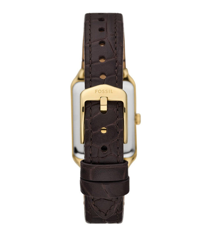 Fossil Quartz Brown Dial Analog Leather Women's Watch, ES5367