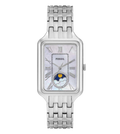 Fossil Quartz Mother Of Pearl Dial Analog Stainless Steel Women's Watch, ES5400