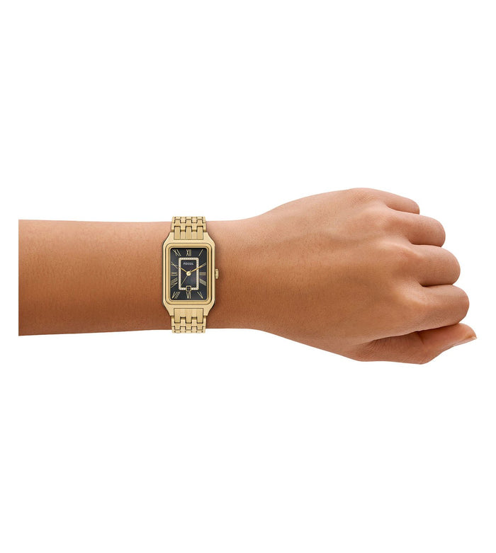 Fossil Quartz Mother of Pearl Dial Analog Stainless Steel Women's Watch, ES5417