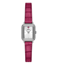 Fossil Quartz Silver Dial Analog Leather Women's Watch, ES5466