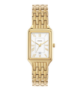 Fossil Quartz Silver Dial Analog Stainless Steel Women's Watch, ES5220