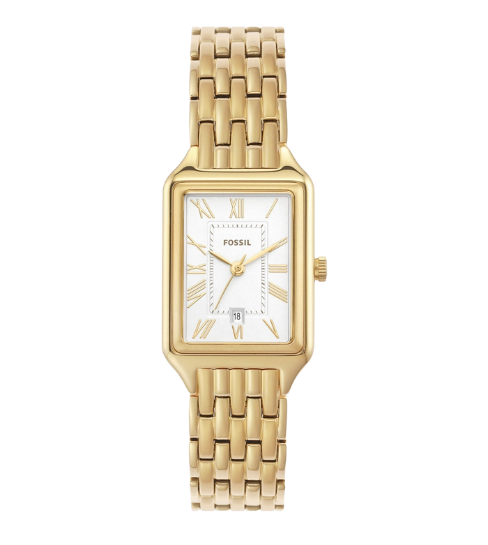 Fossil Quartz Silver Dial Analog Stainless Steel Women's Watch, ES5220