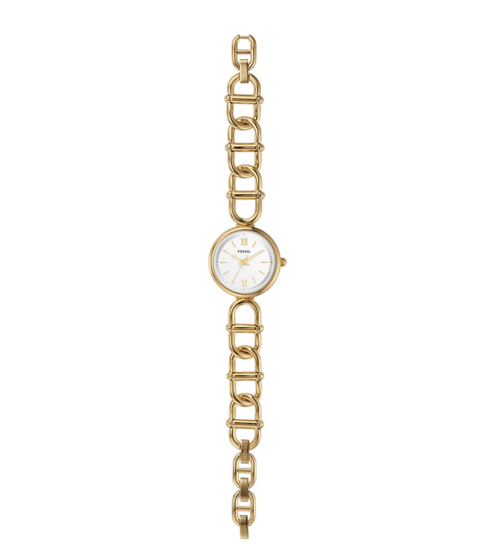 Fossil Quartz Silver Dial Analog Stainless Steel Women's Watch, ES5272