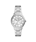 Fossil Quartz Silver Dial Analog Stainless Steel Women's Watch, ES5393