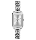 Fossil Quartz Silver Dial Analog Stainless Steel Women's Watch, ES5477