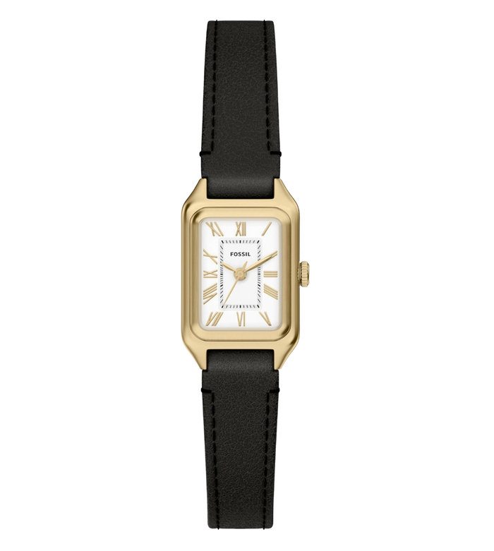Fossil Quartz White Dial Analog Leather Women's Watch, ES5470