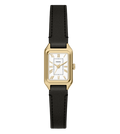 Fossil Quartz White Dial Analog Leather Women's Watch, ES5470