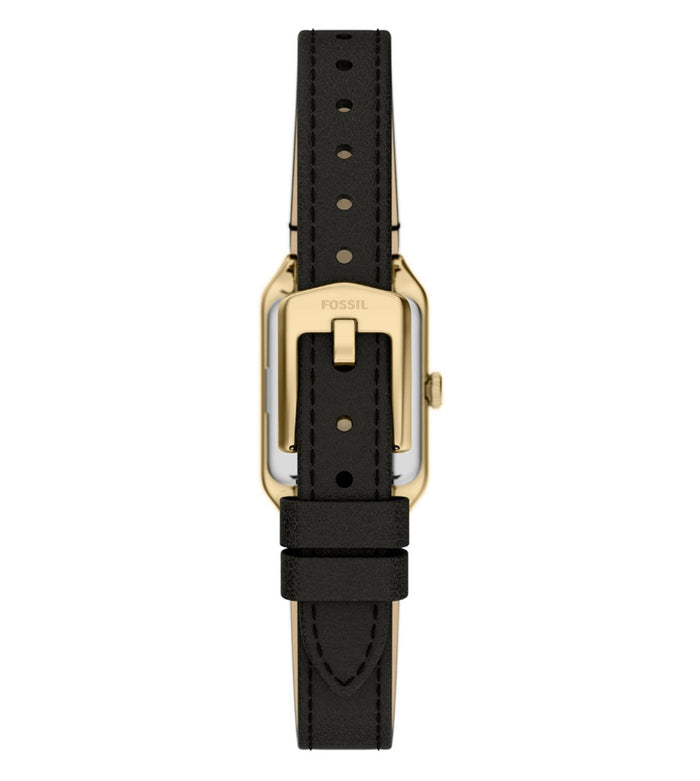 Fossil Quartz White Dial Analog Leather Women's Watch, ES5470