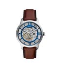 Fossil Townsman Automatic Brown Leather Men's Watch, ME3267