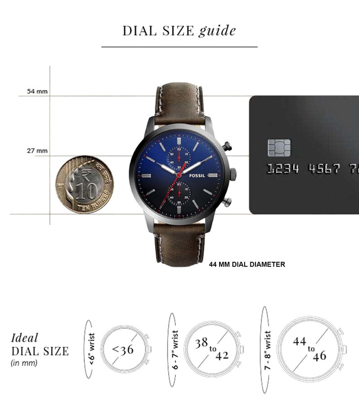 Fossil Townsman Chronograph Men's Watch, FS5378