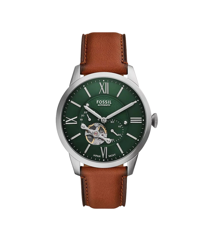 Fossil Townsman Multifunction Brown Leather Men's Watch, ME3265