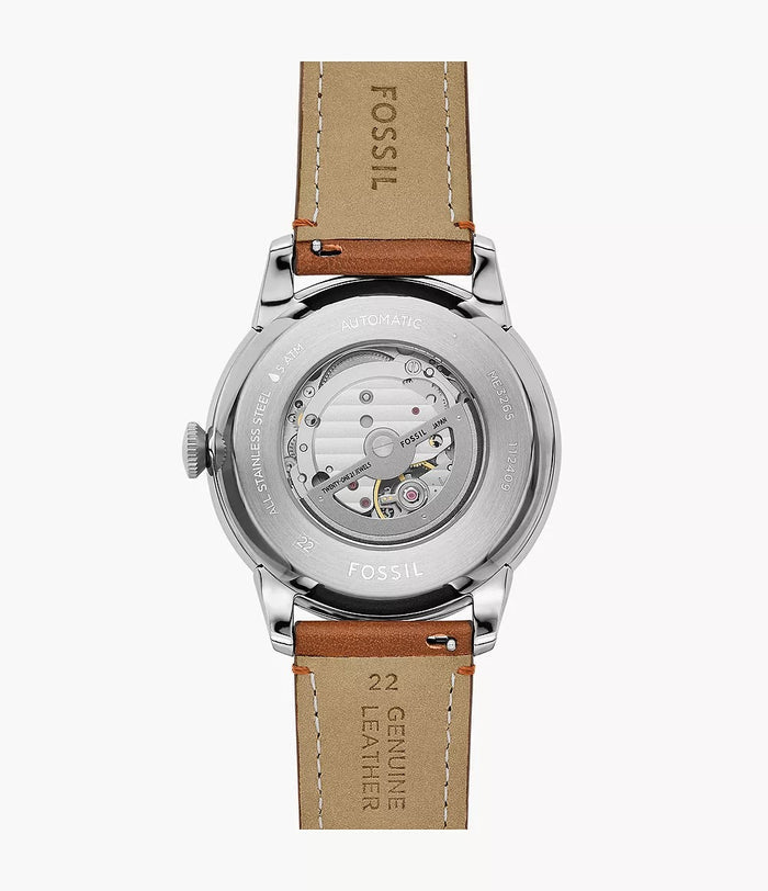Fossil Townsman Multifunction Brown Leather Men's Watch, ME3265