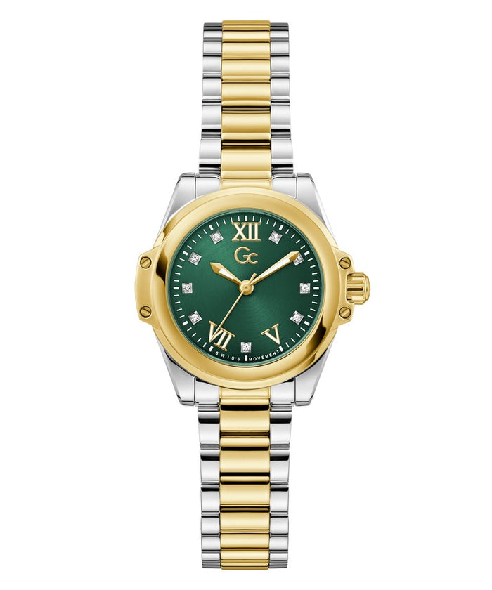 Gc Bolt Lady Mini Small Size Metal Women's Watch, Z58002L9