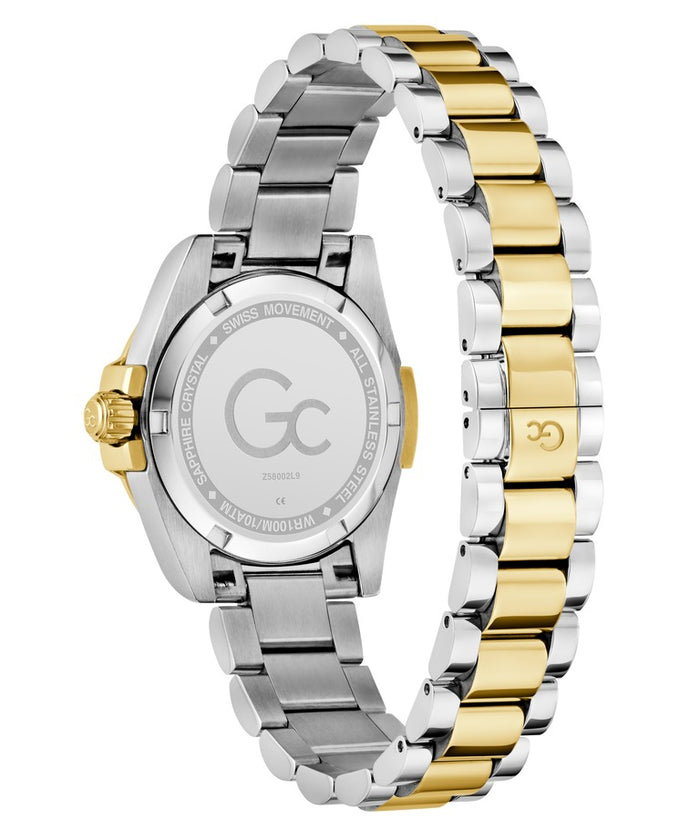 Gc Bolt Lady Mini Small Size Metal Women's Watch, Z58002L9