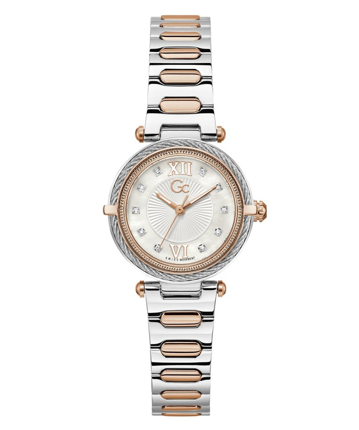 Gc Vogue Cable Mini Small Size Metal Women's Watch, Z57001L1