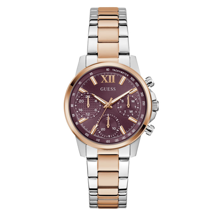 Guess Bailey Red Round Quartz Women's Watch, GW0933L5