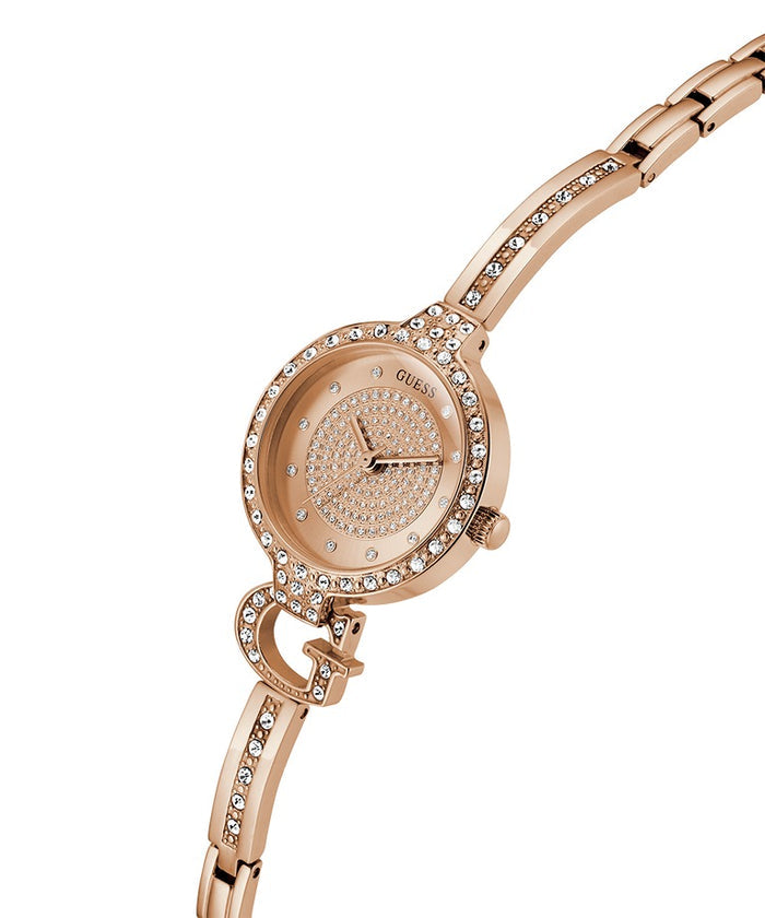 Guess Giselle Rose Gold Tone Analog Women's Watch, GW0929L3