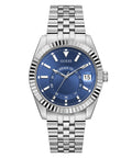 Guess Jaden Silver Tone Multi-function Date Men's Watch, GW0977G1