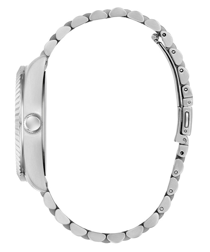 Guess Jaden Silver Tone Multi-function Date Men's Watch, GW0977G1