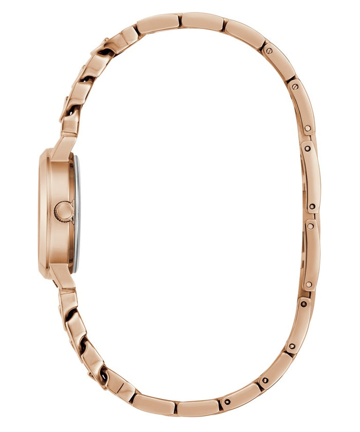 GUESS Ladies Rose Gold Tone Analog Watch Women's Watch, GW0867L3