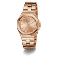 GUESS Ladies Rose Gold Tone Analog Watch Women's Watch, GW0873L3