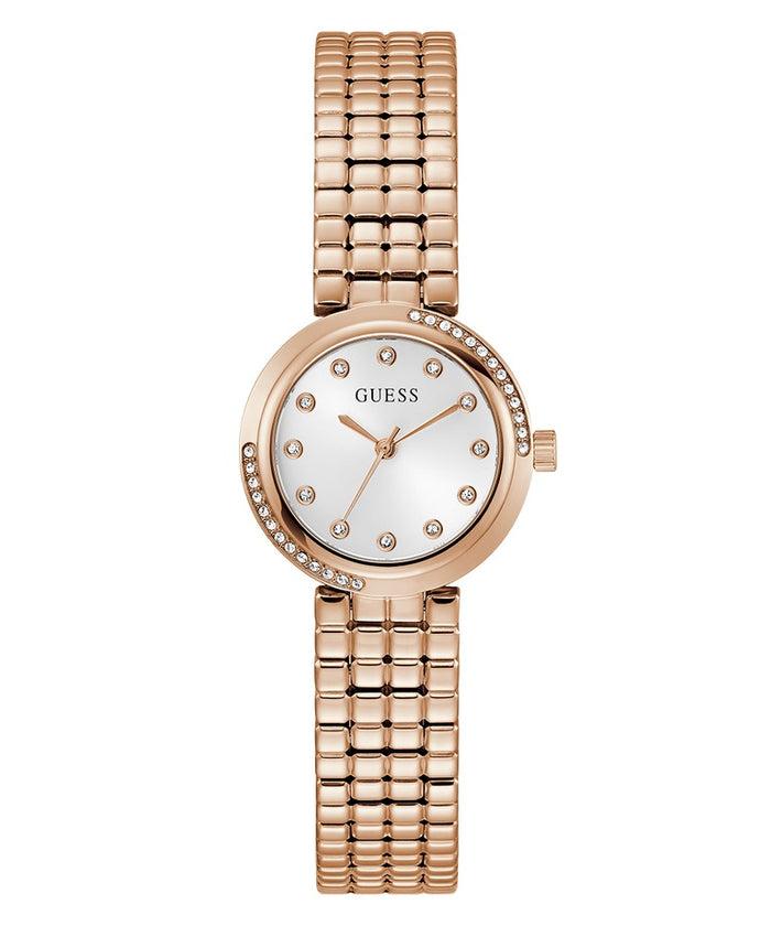 Guess Ladies Rose Gold Tone Analog Women's Watch, GW0930L3