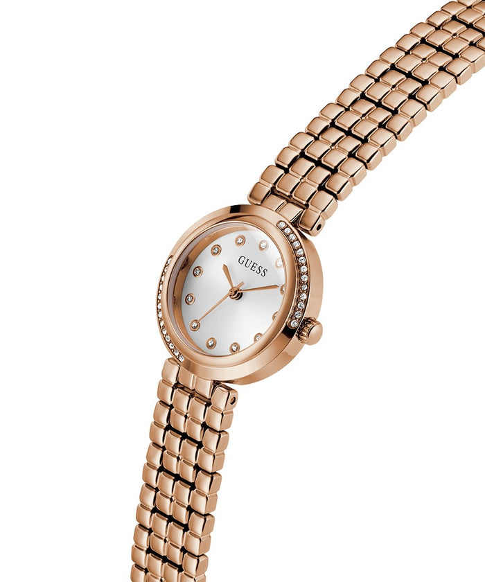 Guess Ladies Rose Gold Tone Analog Women's Watch, GW0930L3